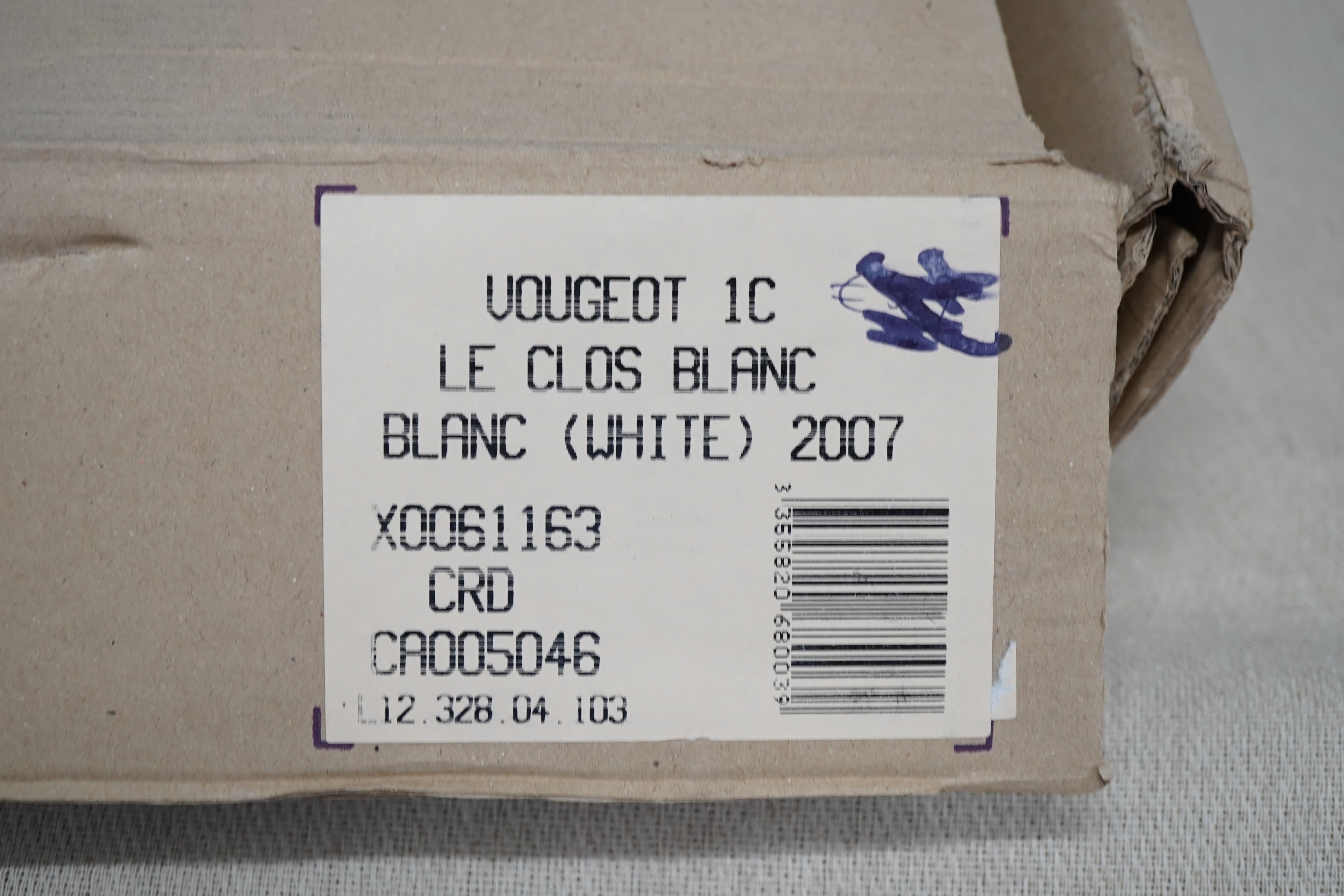 Domaine de la Vougeraie, 'Le Clos Blanc de Vougeot, Monopole', 2007